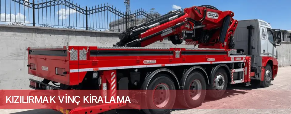 Kızılırmak İlçemi Vinç Kiralama